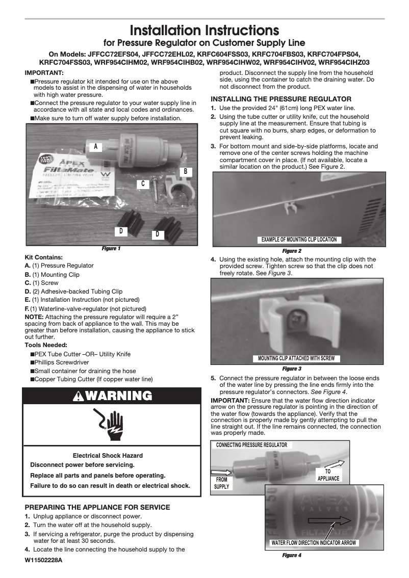 Image de la première page du manuel de l'appareil KRFC704FBS