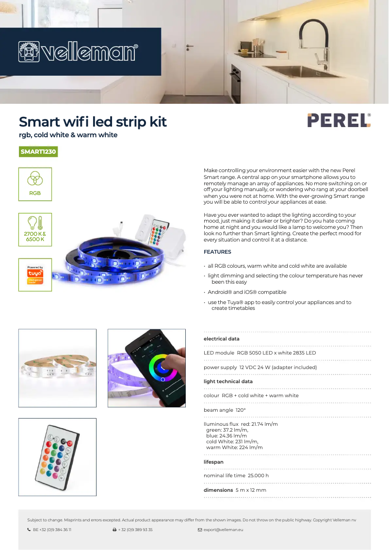 Image de la première page du manuel de l'appareil SMART1230