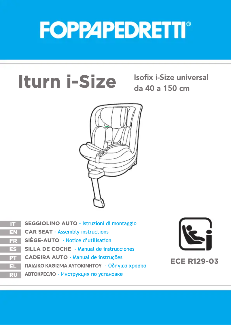 Page n°1 - Manuel utilisateur Foppapedretti Babyguard