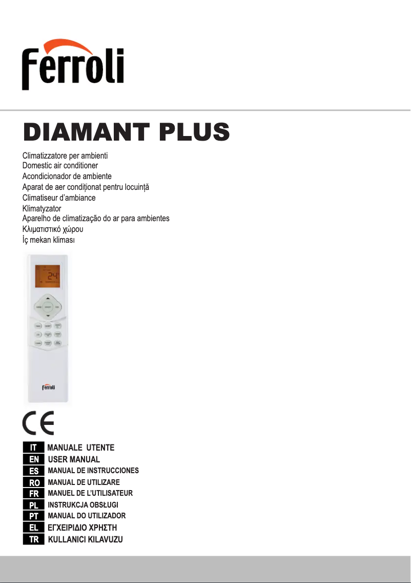 Image de la première page du manuel de l'appareil Diamant Plus S