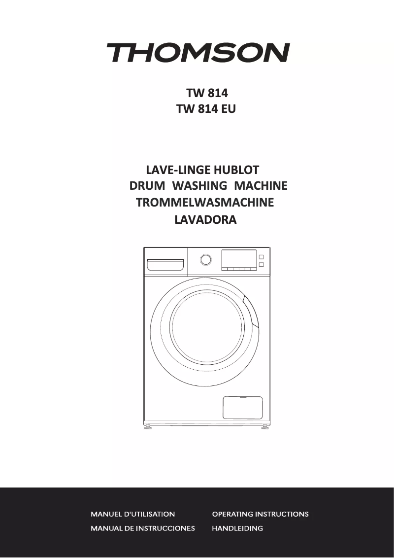 Page 1 de la notice Manuel utilisateur Thomson TW 814 EU