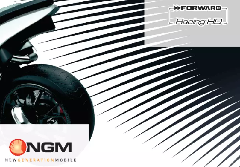 Page n°1 - Manuel utilisateur NGM Forward Racing HD
