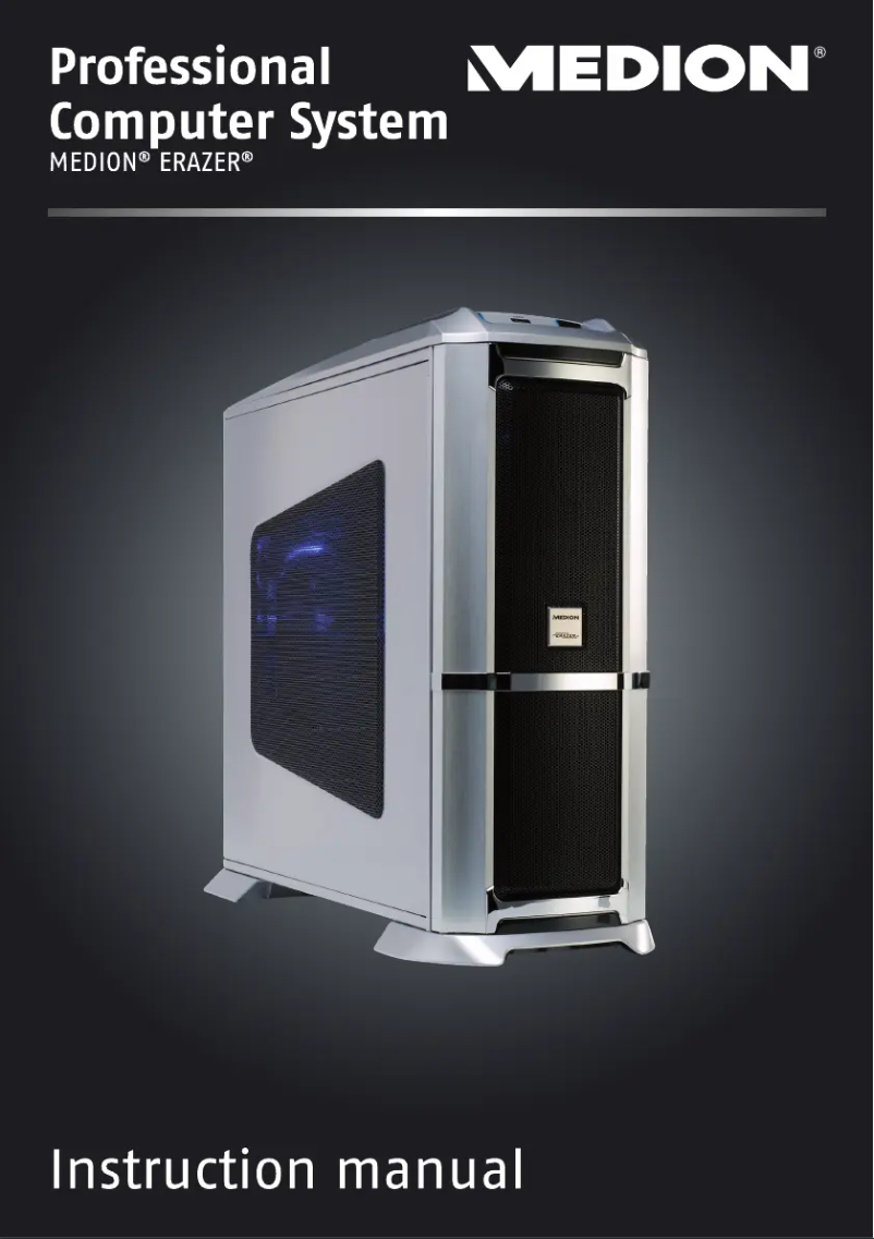 Page 1 de la notice Manuel utilisateur Medion Akoya E4055 D (MD 8365)