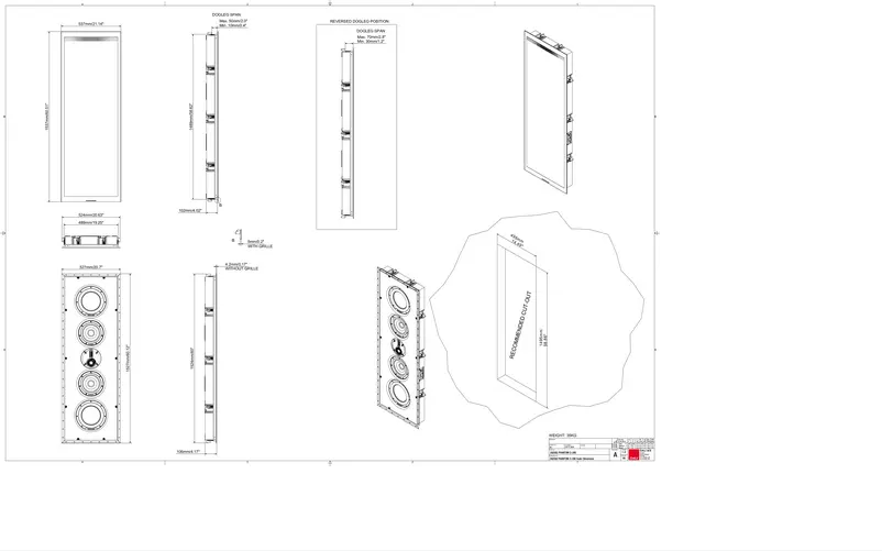 Page n°1 - Dessin technique Dali Phantom S-280