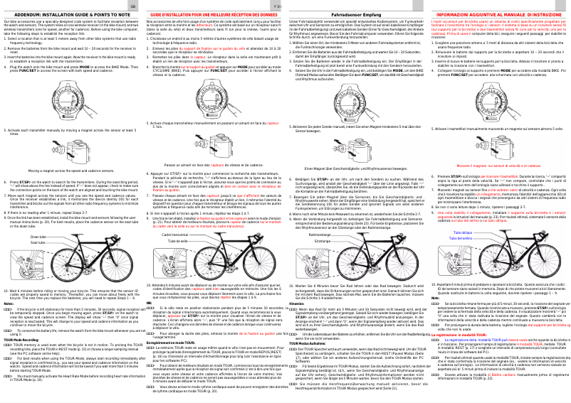 Image de la première page du manuel de l'appareil RX 109