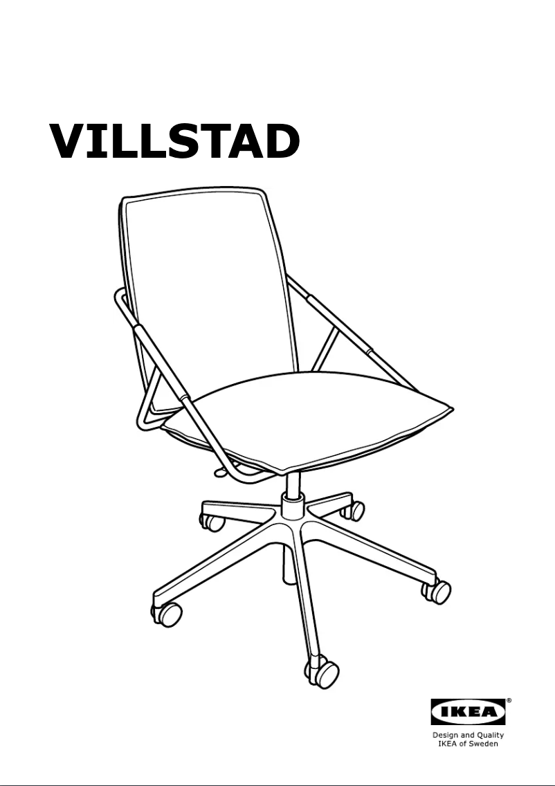 Image de la première page du manuel de l'appareil VILLSTAD