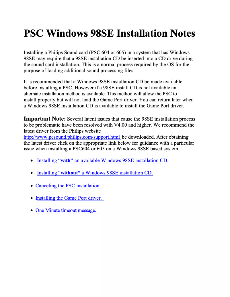 Page 1 de la notice Guide de démarrage rapide Philips PSC605