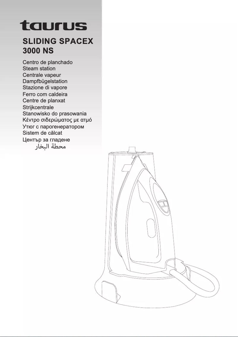Page 1 de la notice Manuel utilisateur Taurus Sliding Spacex 3000 Non Stop
