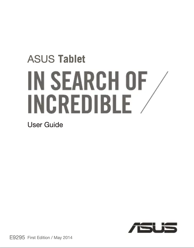 Page 1 de la notice Manuel utilisateur Asus MeMO Pad 7 ME70CX