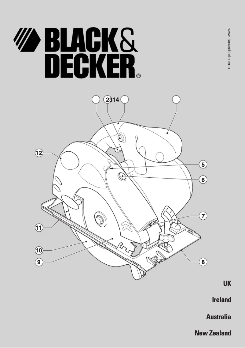 Page 1 de la notice Manuel utilisateur Black & Decker KS66L