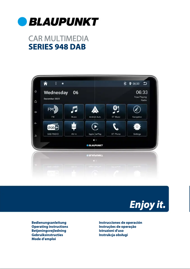 Image de la première page du manuel de l'appareil Hamburg 948 DAB