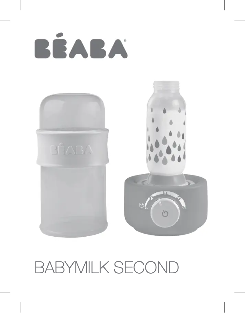 Image de la première page du manuel de l'appareil Babymilk Second