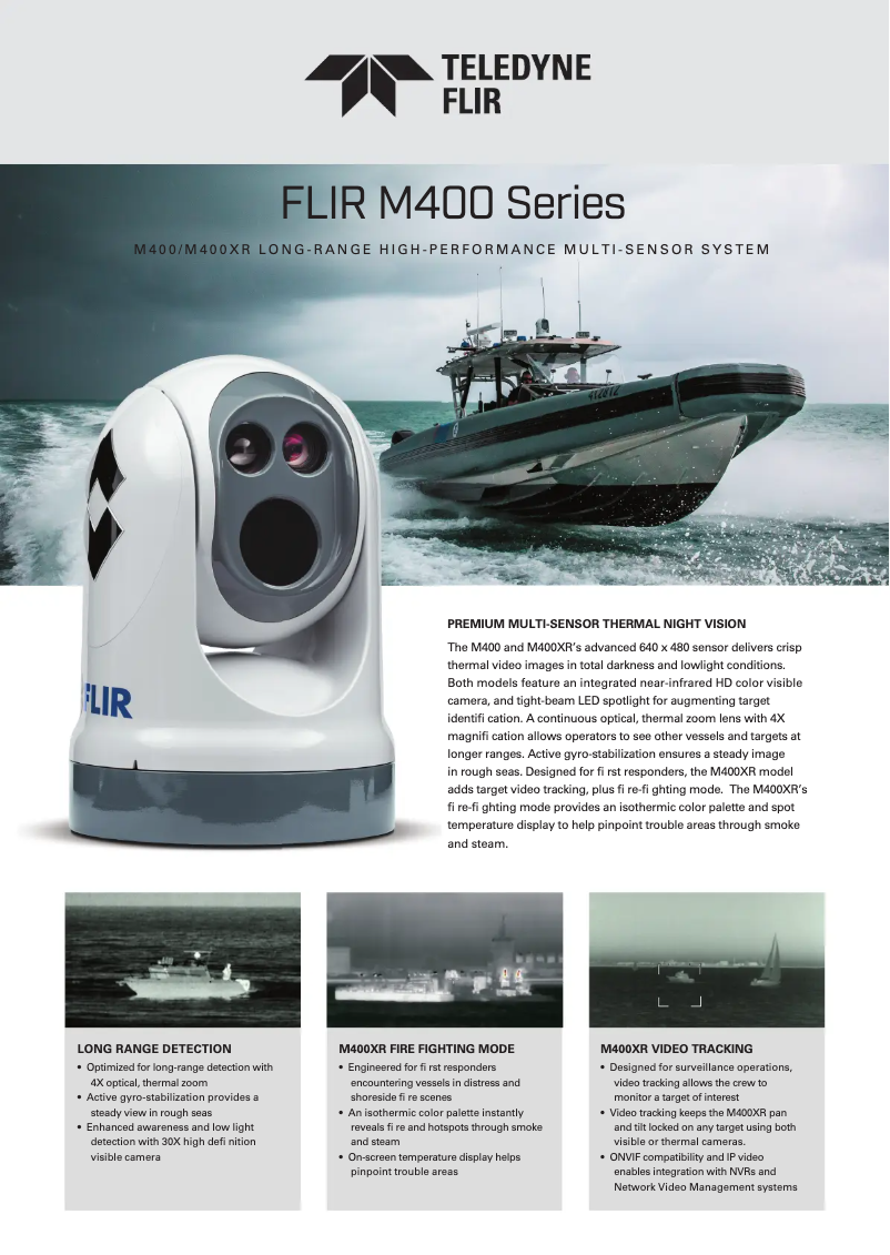 Image de la première page du manuel de l'appareil M400XR