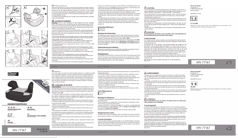 Page 1 de la notice Manuel utilisateur Ultimate Speed IAN 77167