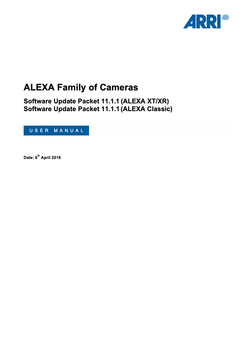 Image de la première page du manuel de l'appareil Alexa