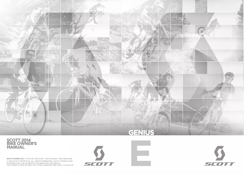 Page n°1 - Manuel utilisateur Scott Genius