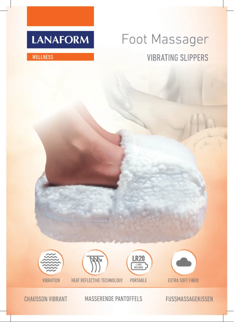 Image de la première page du manuel de l'appareil Foot Massager