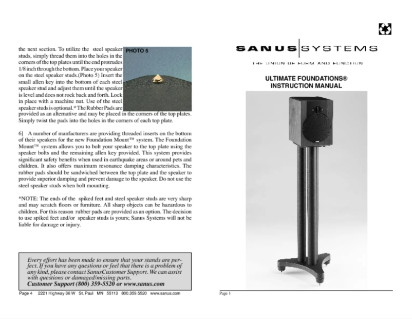 Image de la première page du manuel de l'appareil UF34
