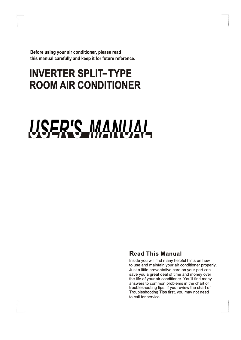 Imagen de la primera página del manual del dispositivo MSX-28HRDN1