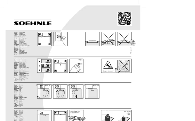 Página 1 del manual Manual de usuario Soehnle 63835 9
