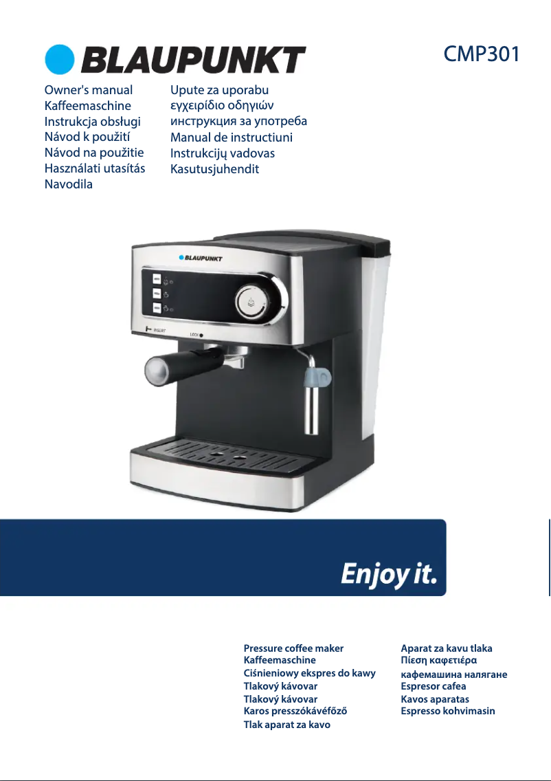 Page n°1 - Manuel utilisateur Blaupunkt CMP301