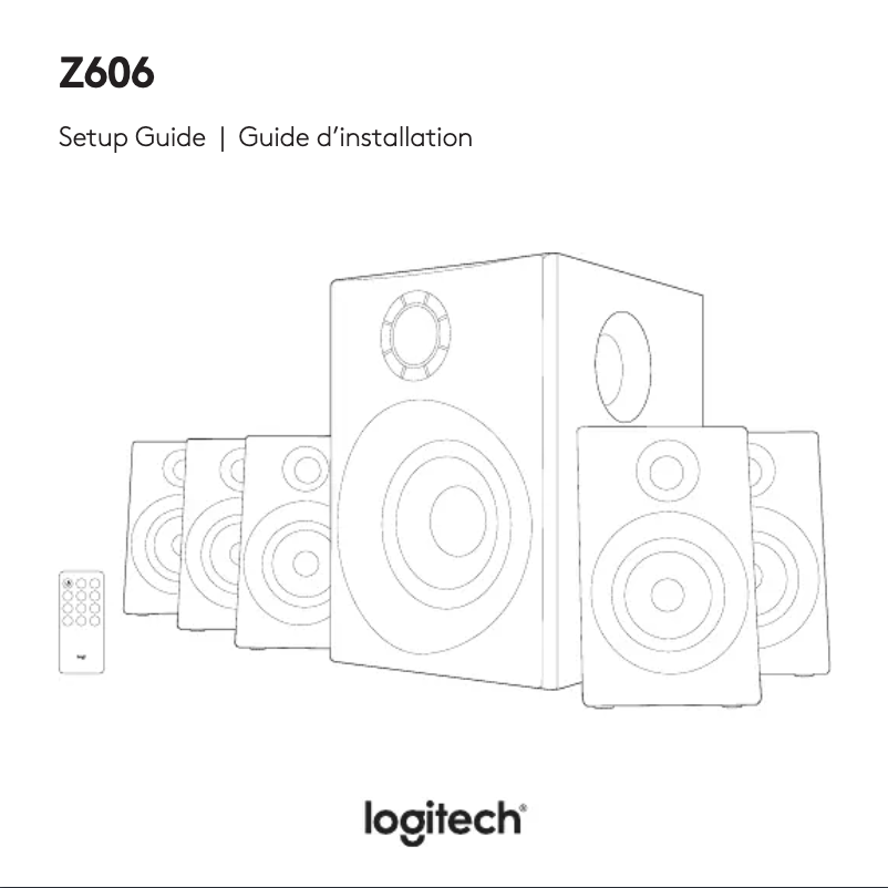 Image de la première page du manuel de l'appareil Z606