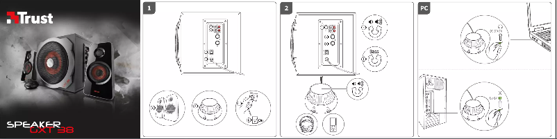 Page n°1 - Manuel utilisateur Trust Tytan GXT 38