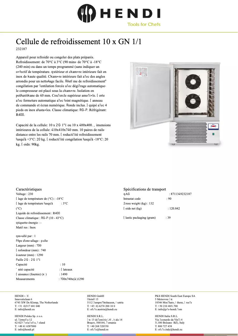 Page n°1 - Fiche technique Arktic 232187