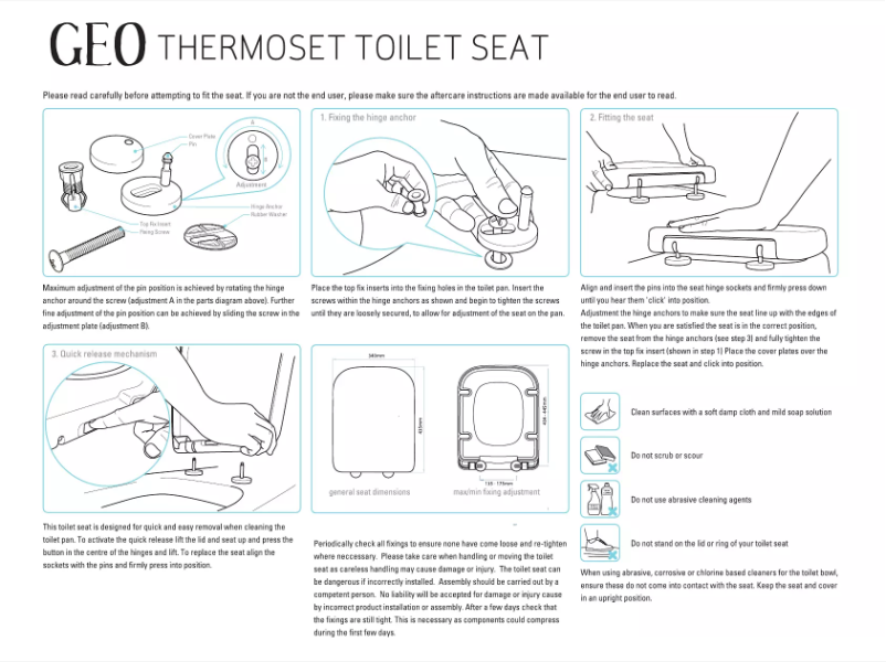 Image de la première page du manuel de l'appareil Geo