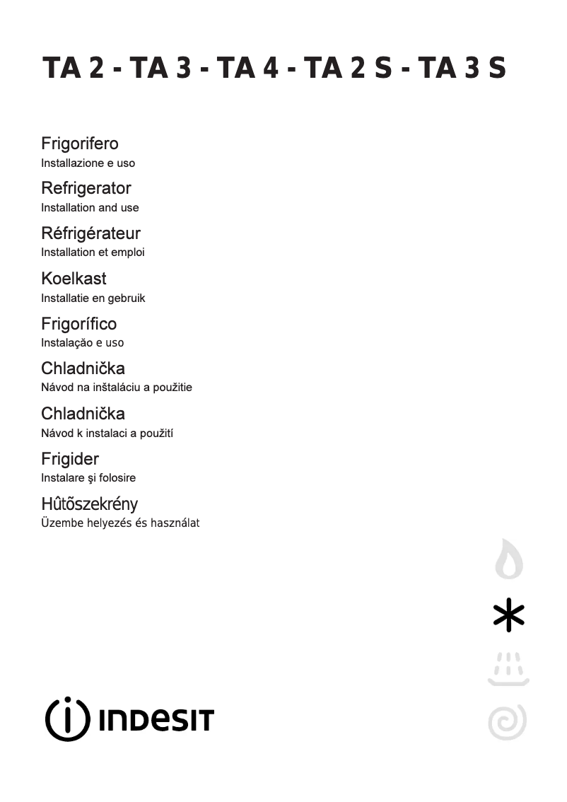 Image de la première page du manuel de l'appareil TA 2