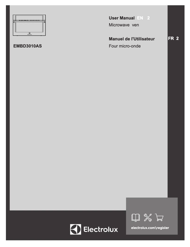 Page n°1 - Manuel utilisateur Electrolux EMBD3010AS