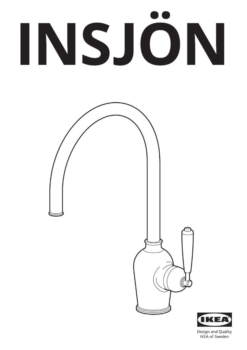 Page 1 de la notice Manuel utilisateur Ikea INSJÖN 203.701.23