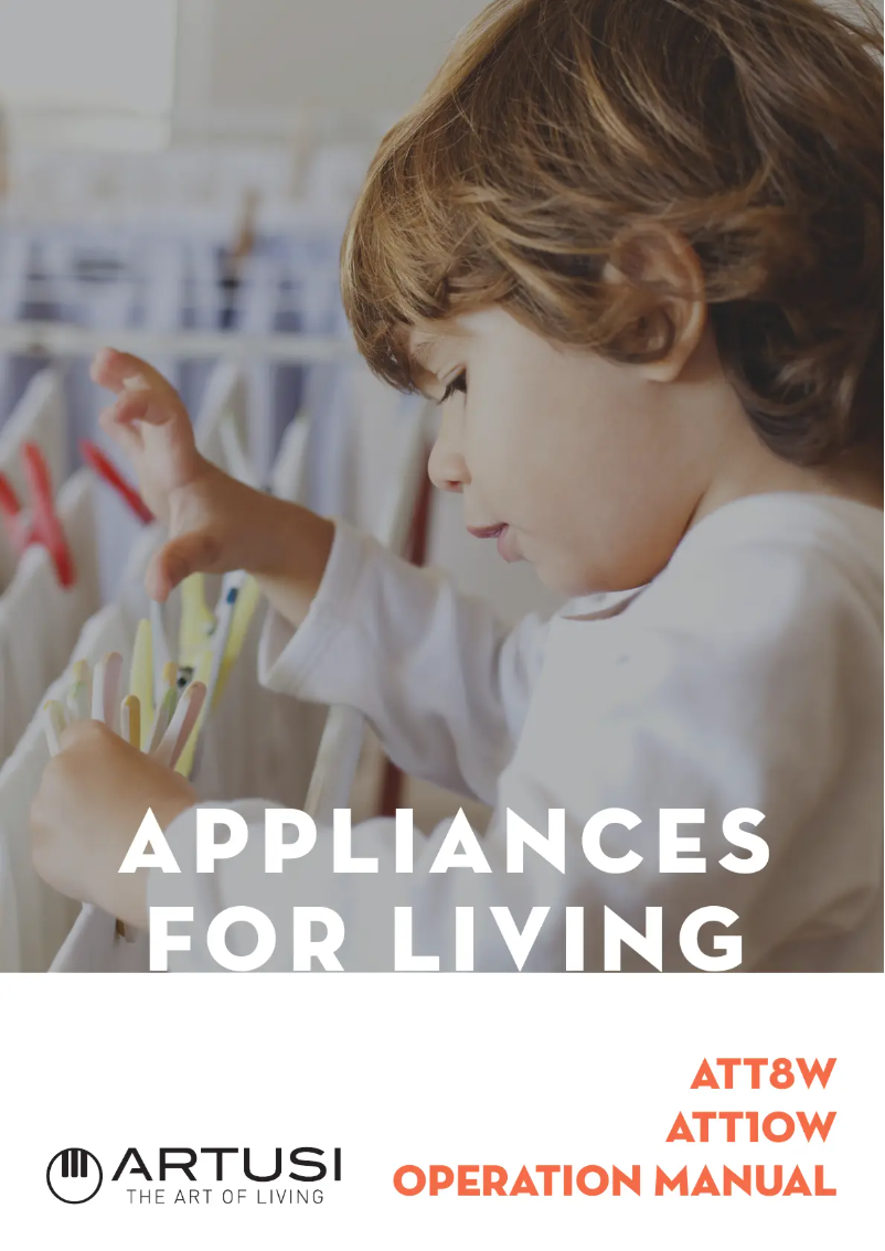 Page 1 de la notice Manuel utilisateur Artusi ATT10W