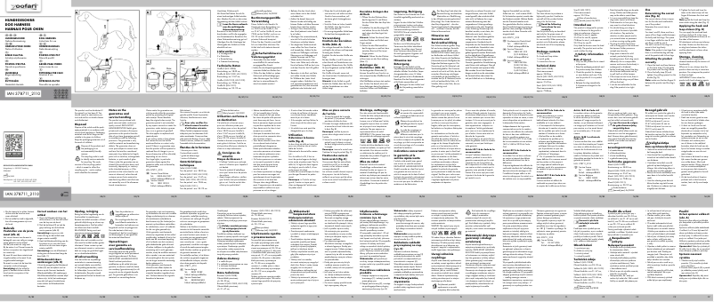 Page 1 de la notice Manuel utilisateur Zoofari IAN 378711