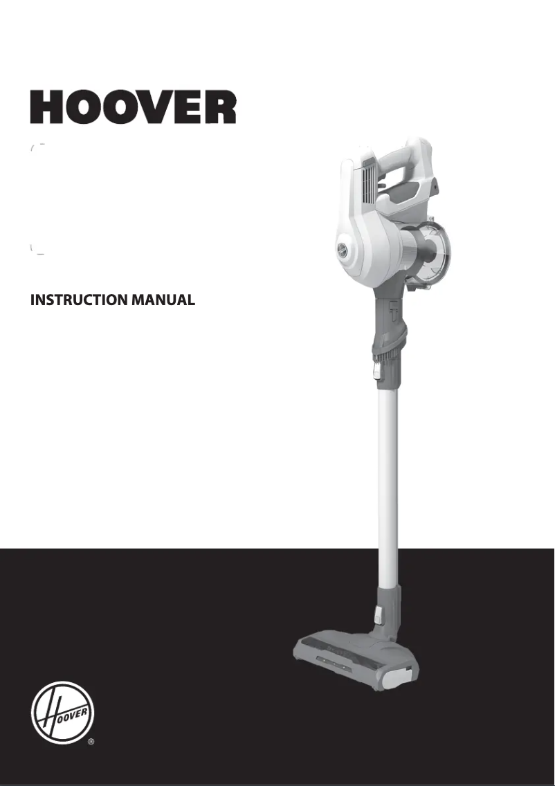 Página 1 del manual Manual de usuario Hoover H-FREE 100 HF122RPT 001