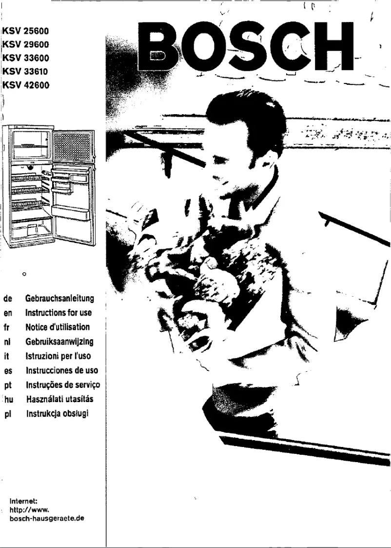 Image de la première page du manuel de l'appareil KSV29600
