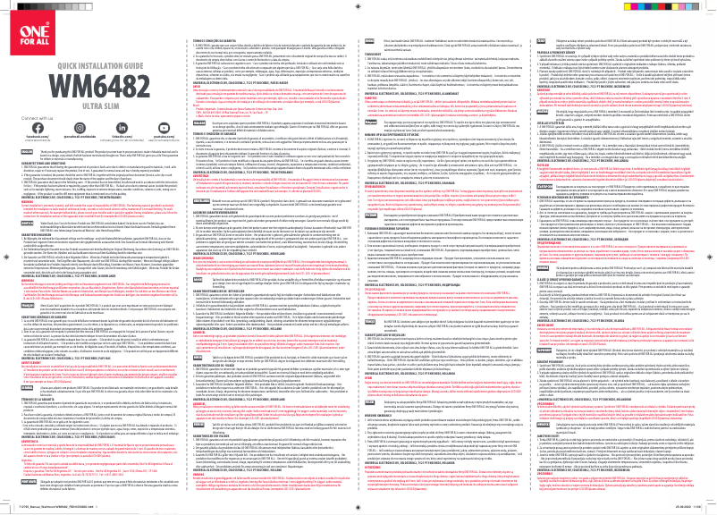 Image de la première page du manuel de l'appareil WM6482