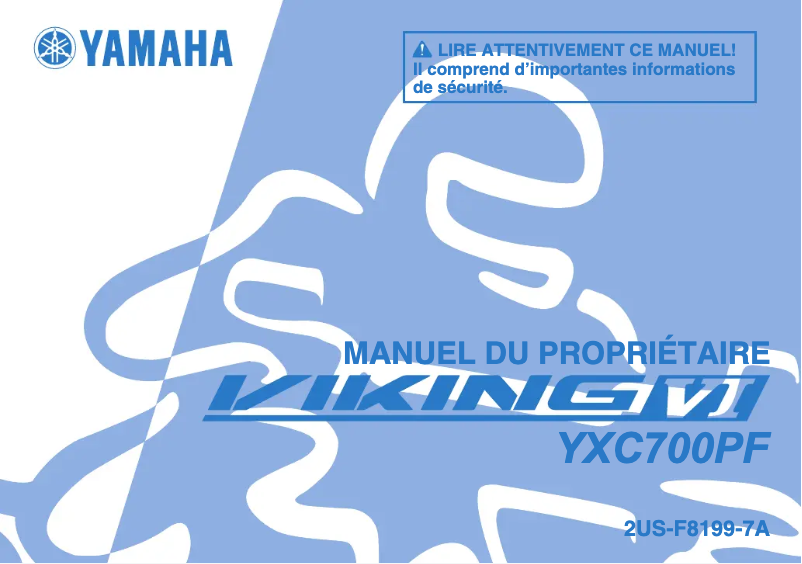 Image de la première page du manuel de l'appareil Viking (2015)