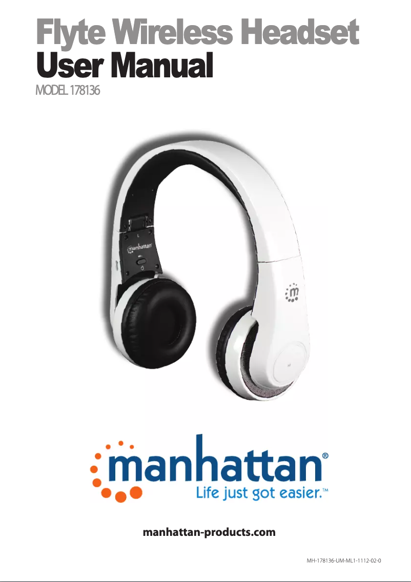 Image de la première page du manuel de l'appareil Flyte 178136