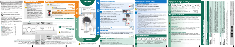 Image de la première page du manuel de l'appareil WT44W3D1CH