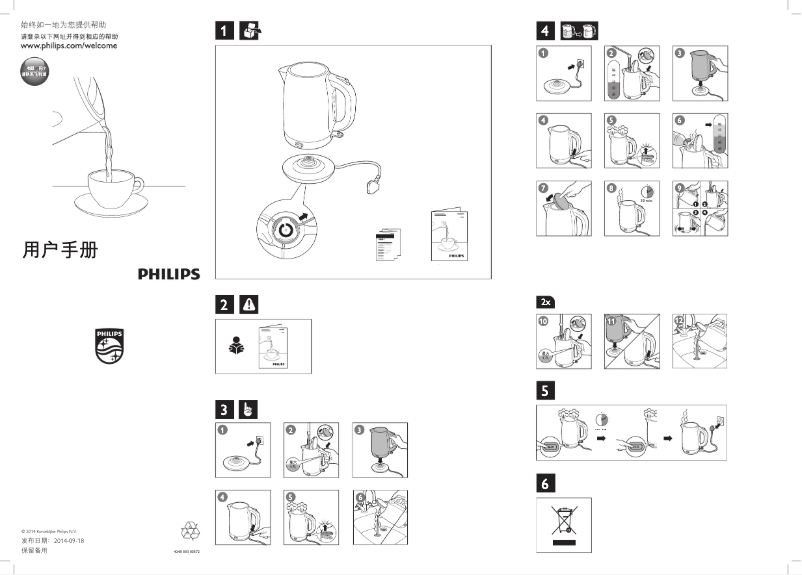 Page n°1 - Manuel utilisateur Philips HD9330