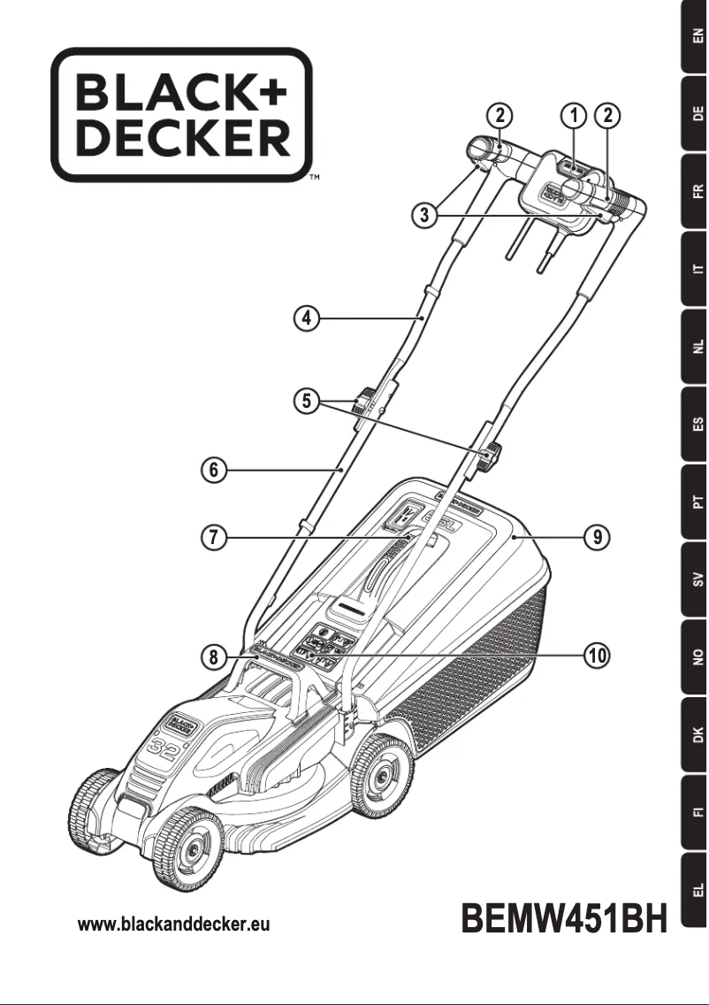 Image de la première page du manuel de l'appareil BEMW451