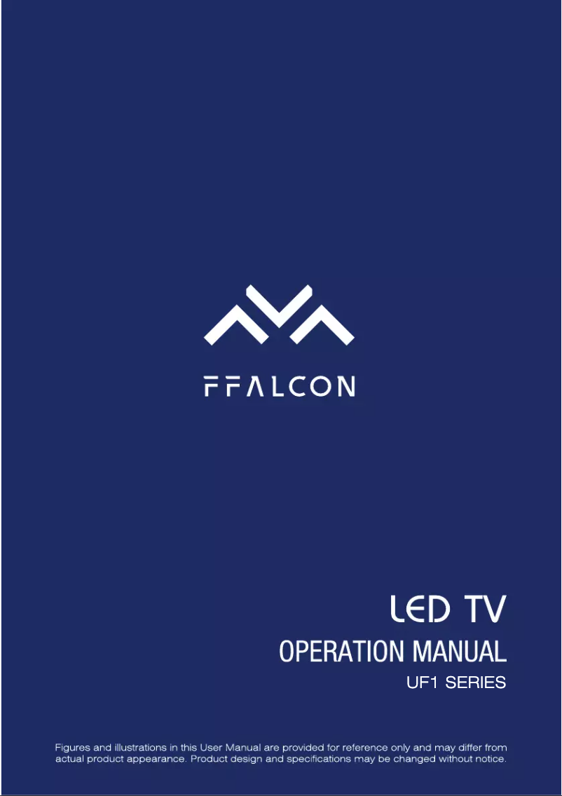 Page n°1 - Manuel utilisateur FFalcon 50UF1