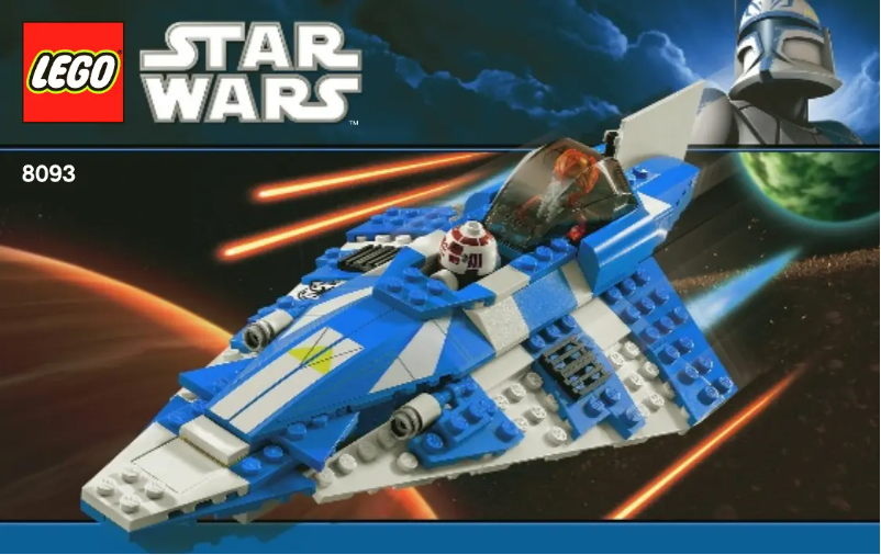 Página 1 del manual Manual de usuario Lego Plo Koon's Jedi Starfighter (TM)