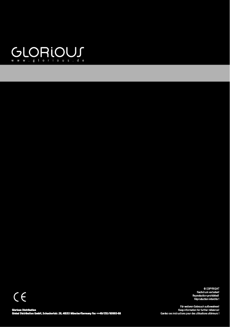 Image de la première page du manuel de l'appareil Record Box Advanced 110