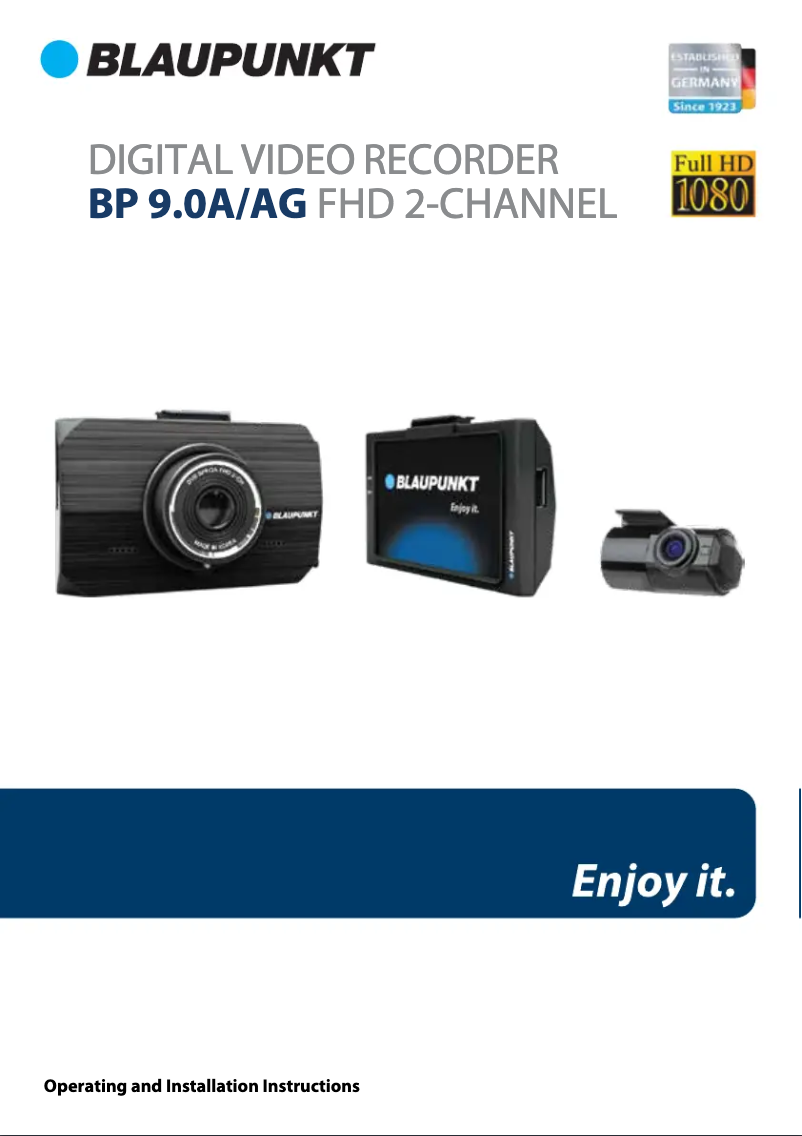 Image de la première page du manuel de l'appareil BP 3.1A