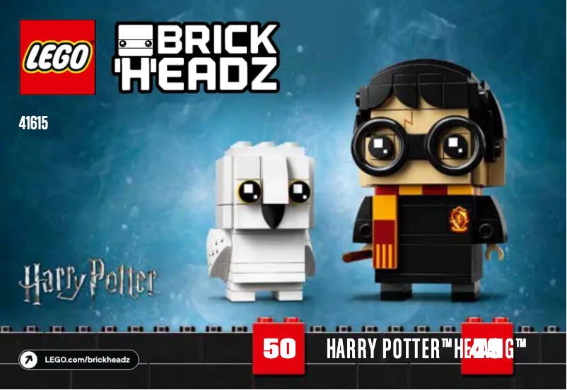 Page 1 de la notice Manuel utilisateur Lego Brickheadz 41615
