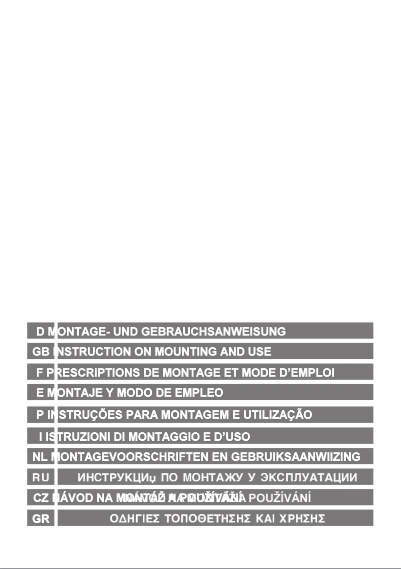 Page 1 de la notice Manuel utilisateur Candy CBP 62/1 W
