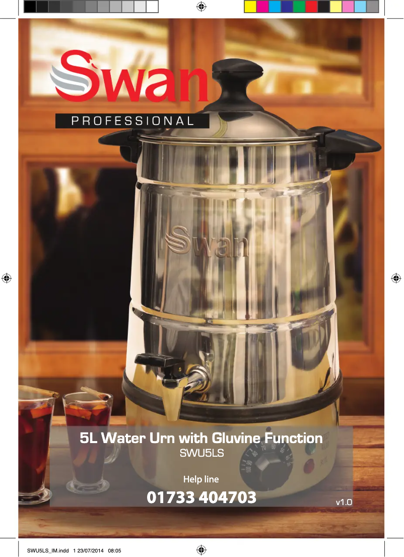 Imagen de la primera página del manual del dispositivo SWU5LS