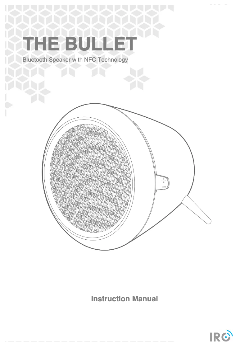 Page n°1 - Manuel utilisateur IRC The Bullet BT